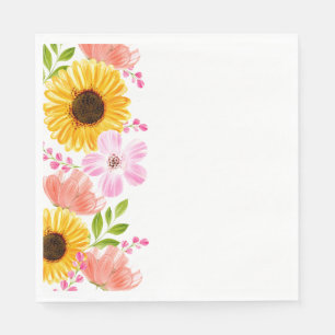 Servilleta De Papel Servilletas de papel - Estampado floral