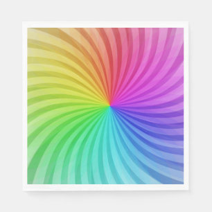 Servilleta De Papel servilletas de papel fiesta arcoiris.