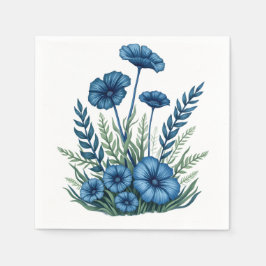 Servilleta De Papel Servilletas de papel floral botánico para eventos