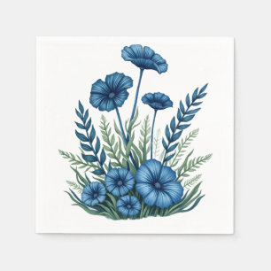 Servilleta De Papel Servilletas de papel floral botánico para eventos