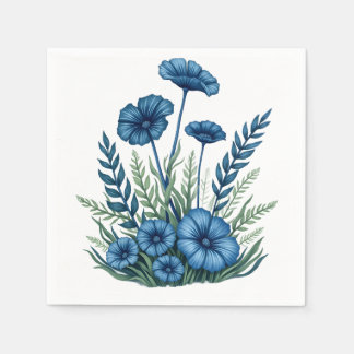 Servilleta De Papel Servilletas de papel floral botánico para eventos