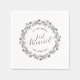 Servilleta De Papel Servilletas de papel Floral Personalizadas Recién