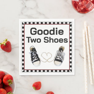 Servilleta De Papel Servilletas de papel Goodie Two Shoes