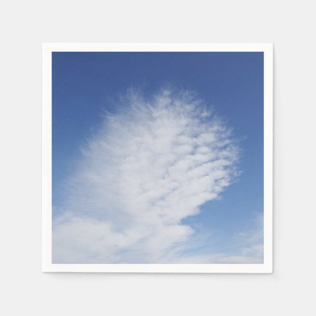 Servilleta De Papel servilletas de papel hermosas nubes (Anverso)