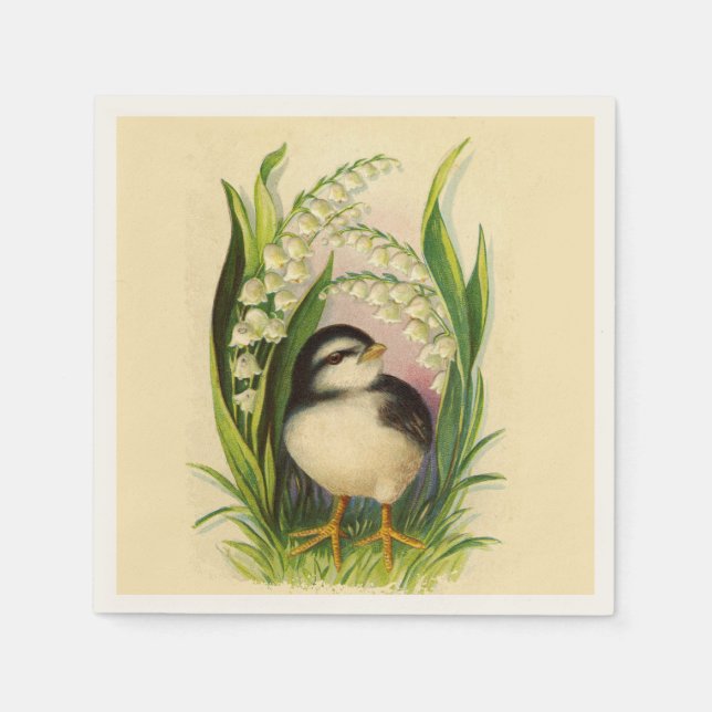 Servilleta De Papel Servilletas de papel Little Bird Springtime (Anverso)