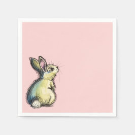 Servilleta De Papel Servilletas de papel Little Fat Bunny
