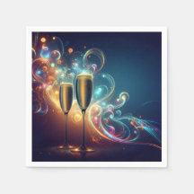 Servilletas de papel Midnight Toast