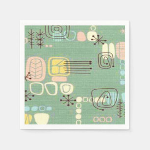 Servilleta De Papel Servilletas de papel modernas del diseño gráfico