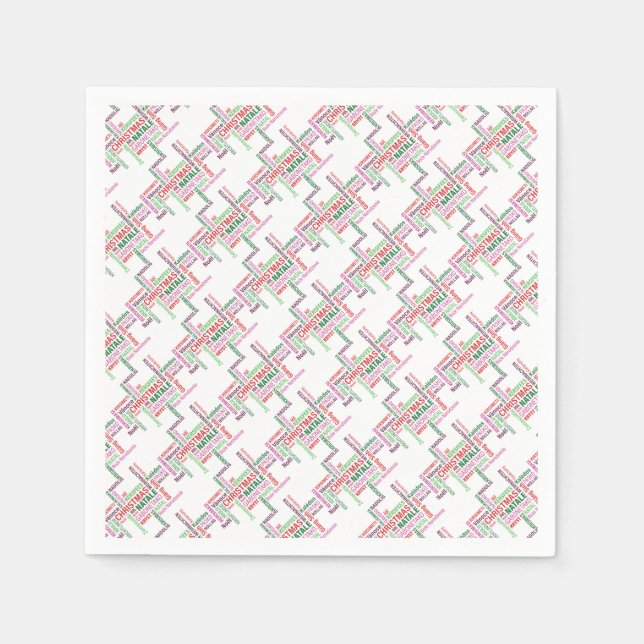 Servilleta De Papel Servilletas de papel. Navidades. (Anverso)