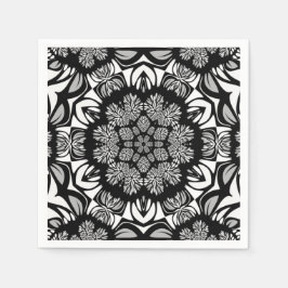 Servilleta De Papel servilletas de papel opulento bw