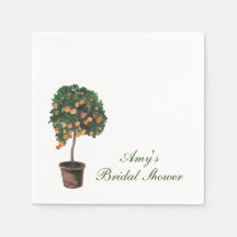 Servilletas de papel Orange Main Squeeze