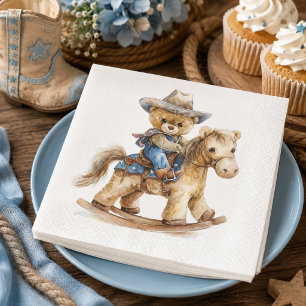 Servilleta De Papel Servilletas de papel para baby shower del Oso de P