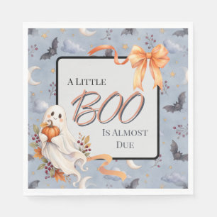 Servilleta De Papel Servilletas de papel para baby shower Little Boo I