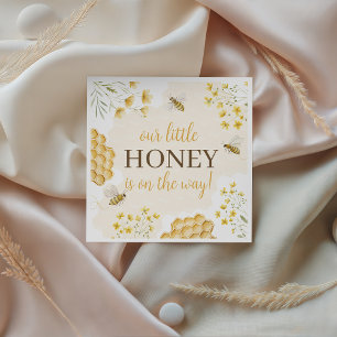 Servilleta De Papel Servilletas de papel para Baby Shower Little Honey