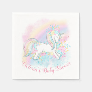 Servilleta De Papel Servilletas de papel para baby shower Unicornio Pa