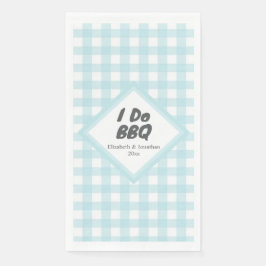 Servilleta De Papel Servilletas de papel para BBQ 'I Do'