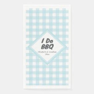Servilleta De Papel Servilletas de papel para BBQ 'I Do'