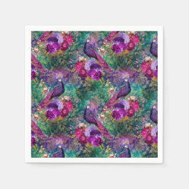 Servilleta De Papel Servilletas de papel para bodas Peacock