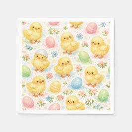 Servilleta De Papel Servilletas de papel para Brunch de Pascua con pol