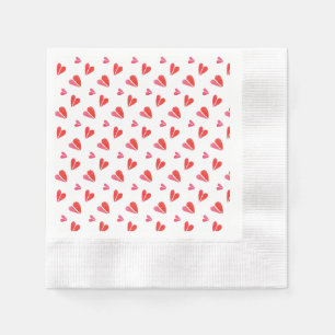Servilleta De Papel Servilletas de papel para cóctel con MINI HEARTS