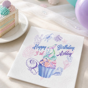 Servilleta De Papel Servilletas de papel para cumpleaños con forma de 