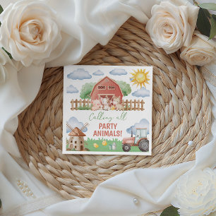 Servilleta De Papel Servilletas de papel para cumpleaños con tema de g