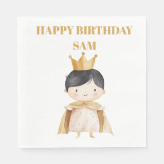 Servilleta De Papel Servilletas de papel para cumpleaños de bebé con p