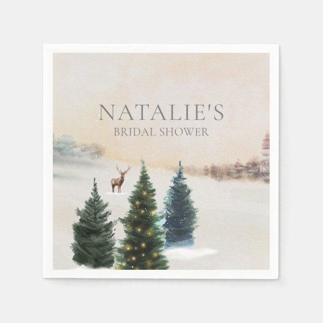 Servilleta De Papel Servilletas de papel para despedida de soltera Bos (Anverso)