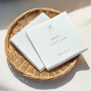 Servilleta De Papel Servilletas de papel para despedida de soltera en