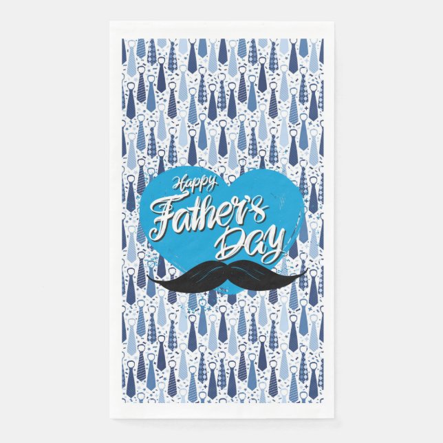 Servilleta De Papel Servilletas de papel para el Día del Padre (Anverso)