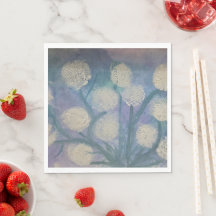 Servilletas de papel para fiesta con pintura de da