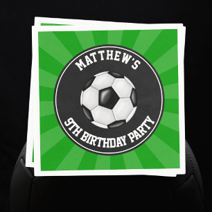 Servilleta De Papel Servilletas de papel para fiesta de fútbol