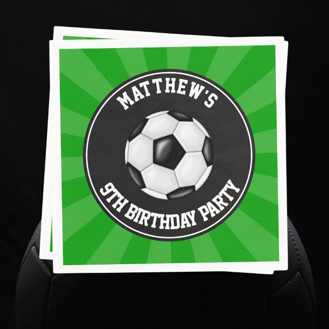 Servilleta De Papel Servilletas de papel para fiesta de fútbol (Subido por el creador)