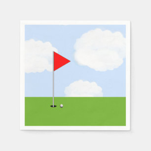 Servilleta De Papel Servilletas de papel para fiesta de golf