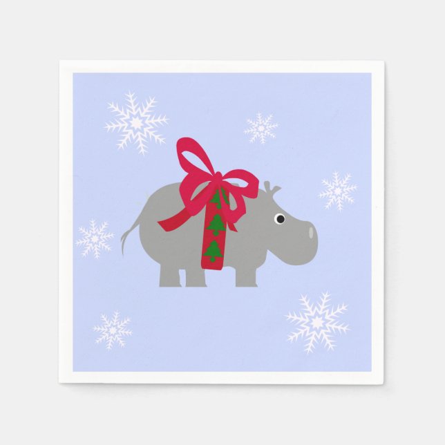 Servilleta De Papel Servilletas de papel para fiesta de Navidad de hip (Anverso)