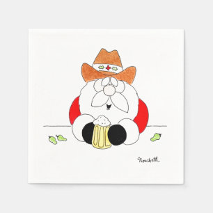 Servilleta De Papel Servilletas de papel para fiesta navideña de Papá