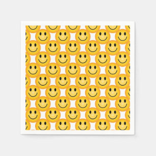 Servilleta De Papel Servilletas de papel para fiestas con emoji de car