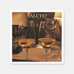 Servilleta De Papel Servilletas de papel para fiestas de vino elegante