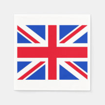 Servilletas de papel para fiestas Union Jack del R