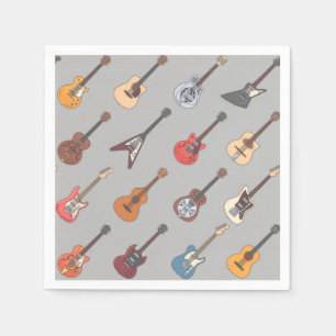 Servilleta De Papel Servilletas de papel para guitarra, Suministros pa