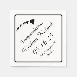 Servilleta De Papel servilletas de papel para la graduación de las isl