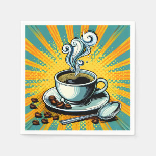 Servilleta De Papel Servilletas de papel para taza de café