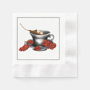 Servilleta De Papel Servilletas de papel para té de merienda de otoño