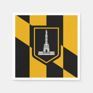 Servilleta De Papel servilletas de papel patriótico con bandera de Bal