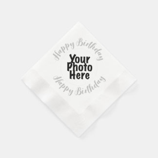 Servilleta De Papel Servilletas de papel personalizadas con FOTO para 