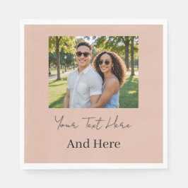 Servilleta De Papel Servilletas de papel personalizadas con foto para 