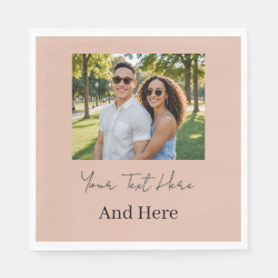 Servilleta De Papel Servilletas de papel personalizadas con foto para