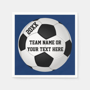 Servilleta De Papel Servilletas de papel personalizadas del fútbol