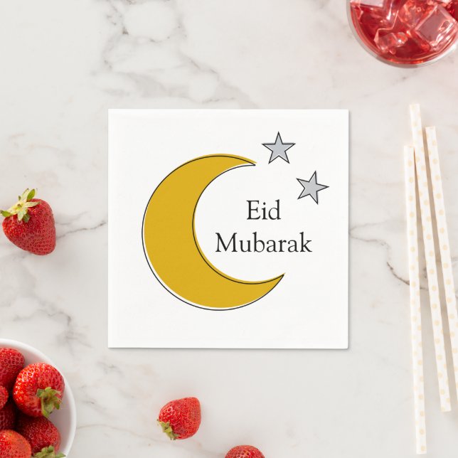 Servilleta De Papel Servilletas de papel personalizadas para Eid (In situ)