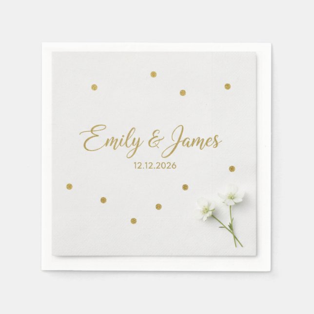 Servilleta De Papel servilletas de papel personalizadas para fiestas,  (Anverso)